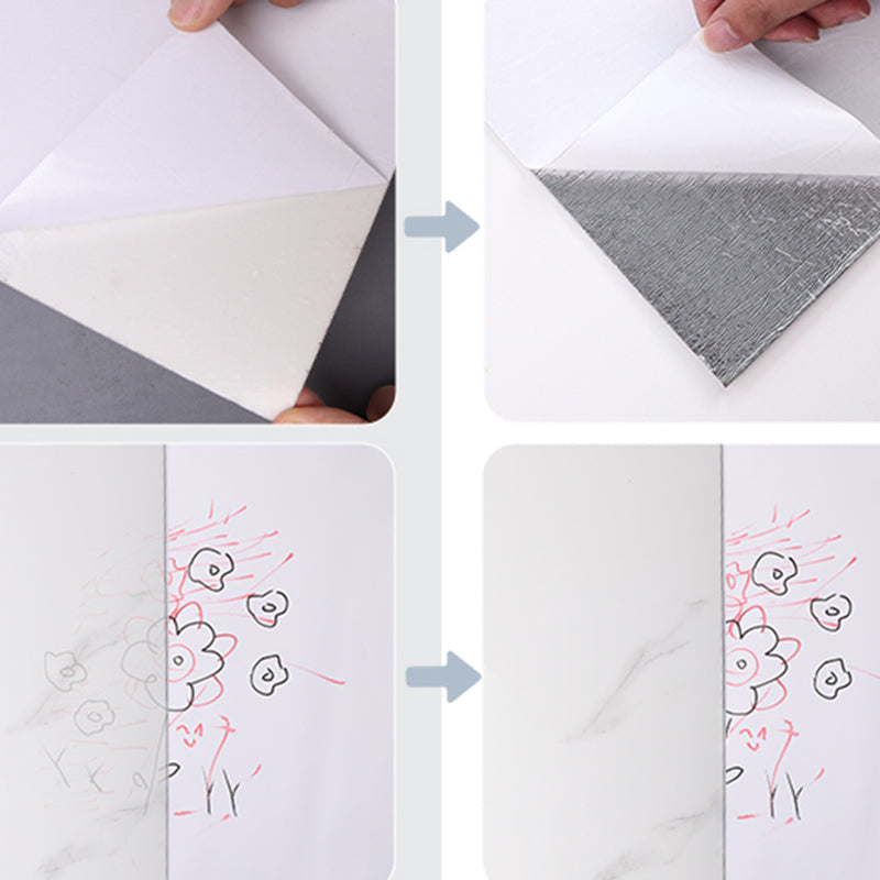 BowLift | PVC Peel and Stick Back Wall Tiles Rectangular Waterproof Single Tile Wallpaper