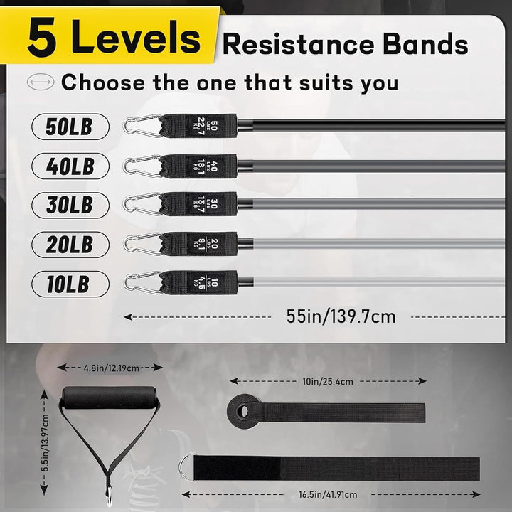 BowLift | Trainer Suspension Resistance Bands Set – Veltrix