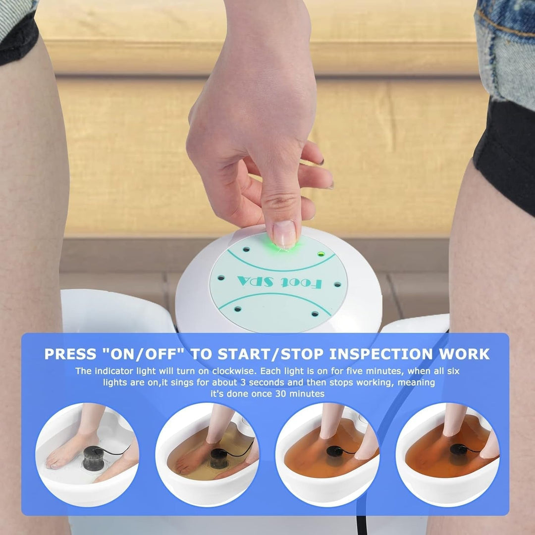 BowLift | Ionic Detox Foot Spa | Professional-Grade, Energy Boosting & Deep Cleanse for Home Use
