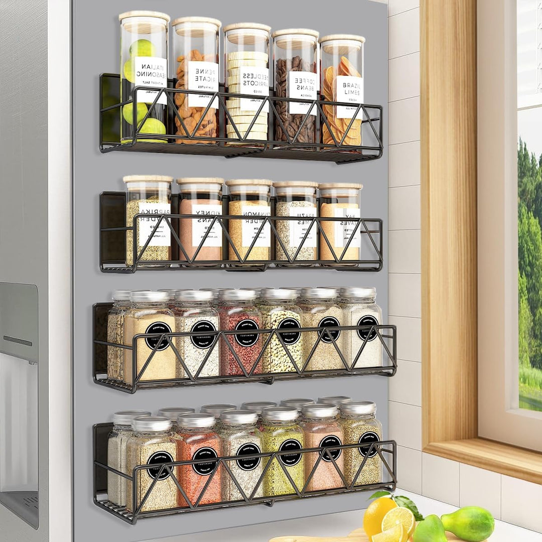 BowLift | No-Drill Magnetic Spice Rack Set – Vespera