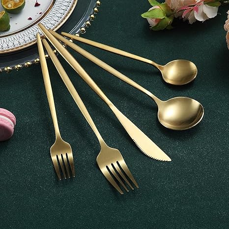 BowLift | Modern Luxe Cutlery Set of Stainless Steel in Stylish Colors