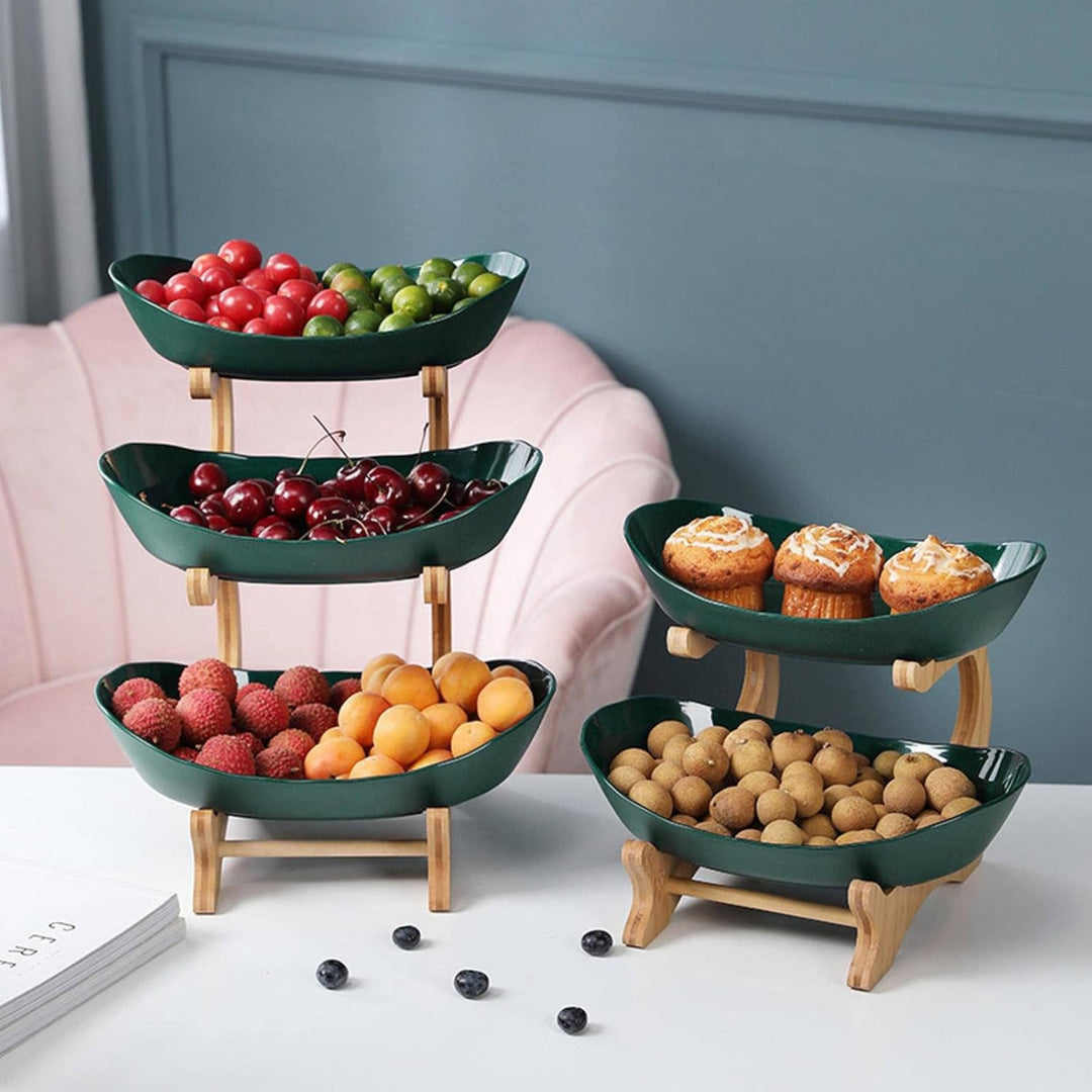 BowLift | Stylish Metal Fruit Stand with 2 or 3 Layers - StackFruit