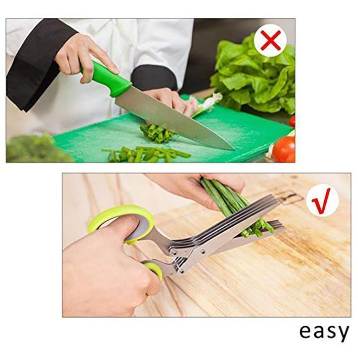 BowLift | Multi-layered Spring Onion Scissors
