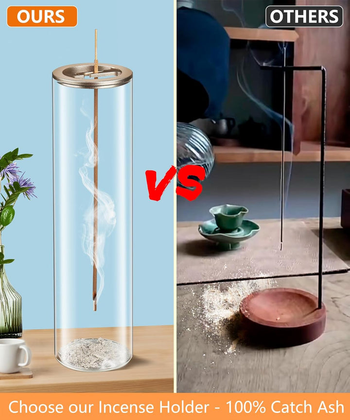 BowLift | Incense Holder for Sticks [Anti-Ash Flying]