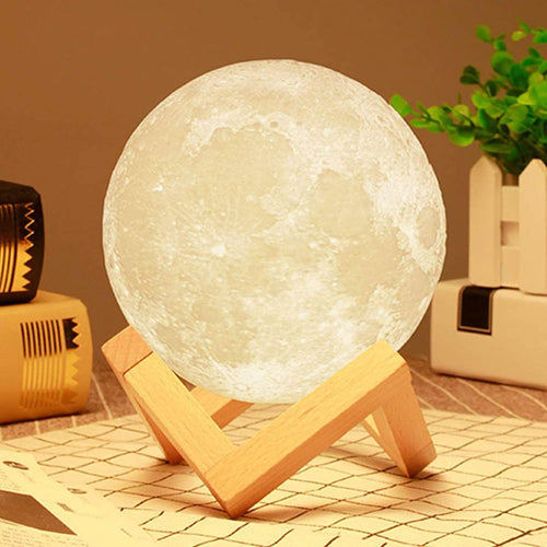 BowLift | Lunar Moon Light Lamp | Lunar Globe Light with Stand
