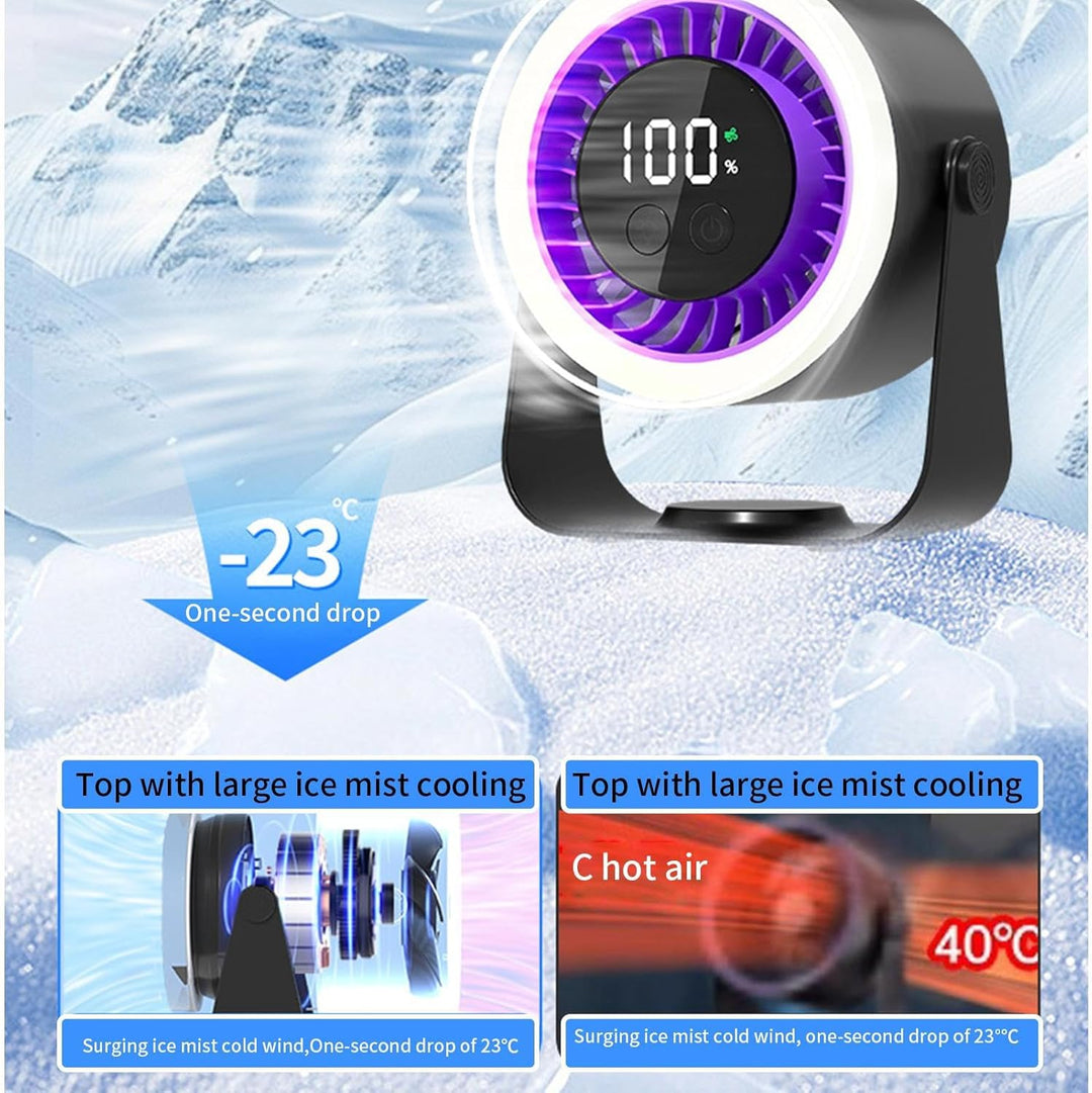 BowLift | Quiet Desk Fan – Auralis