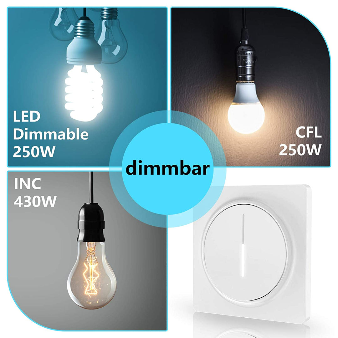 Smart Dimmer Dimmer Switch Touch with Remote Control | Bowlift