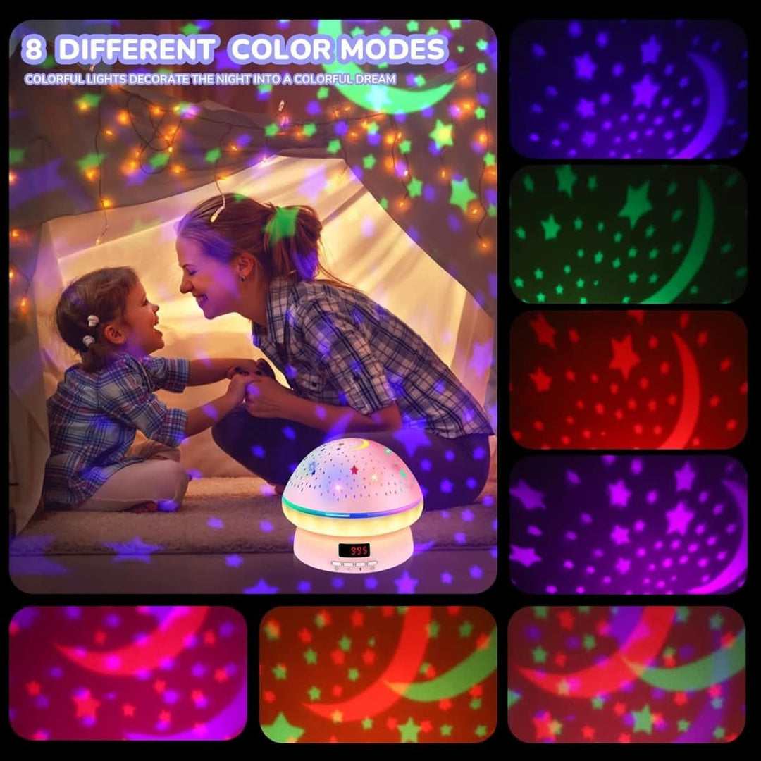 BowLift | Magic star projector with 16 colours & timer function