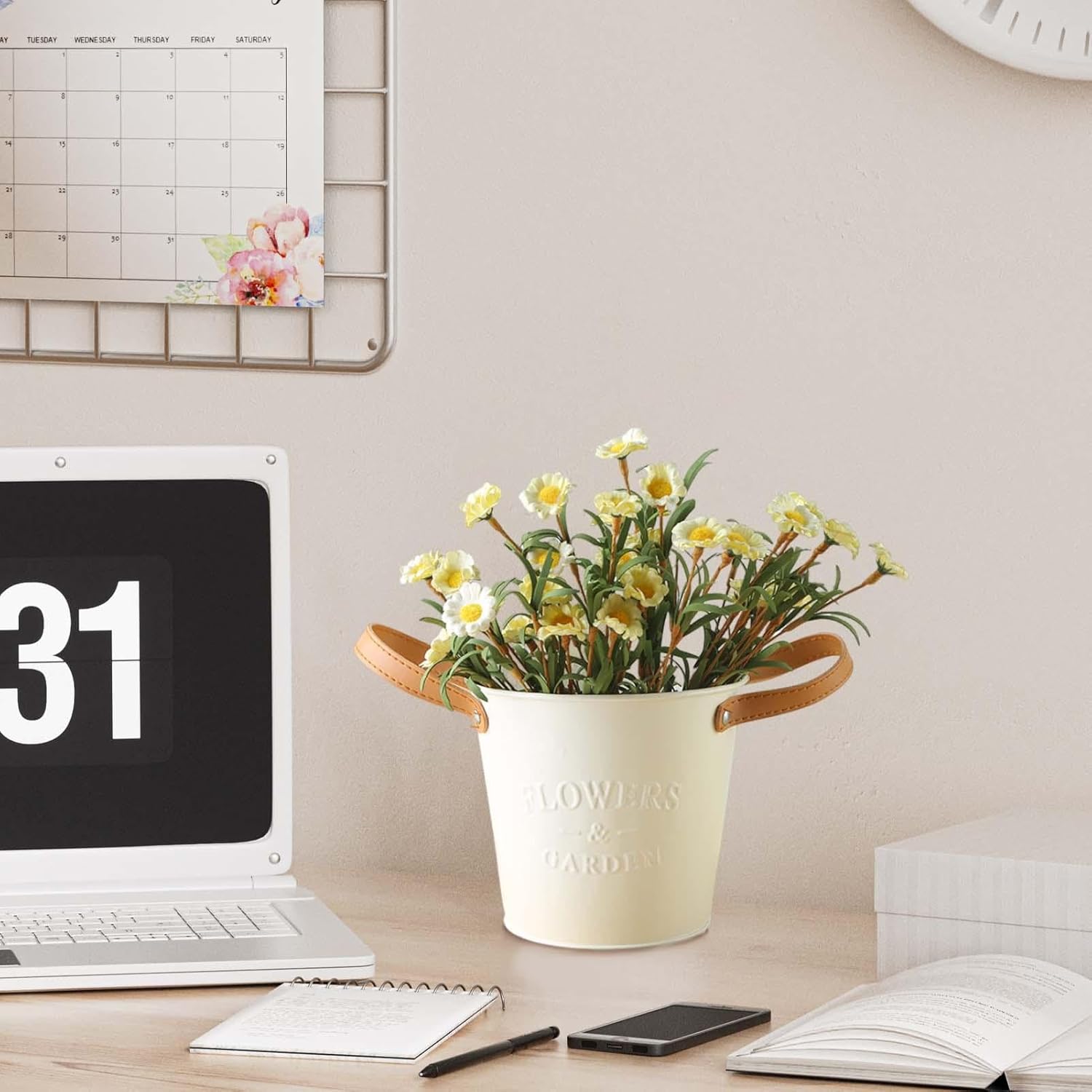 BowLift | Decorative plant pots with leather handles – flower pots for home and garden