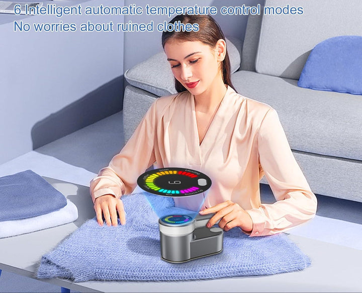 BowLift | Portable Travel Steamer Iron 1200W with 6 Modes and AU Plug