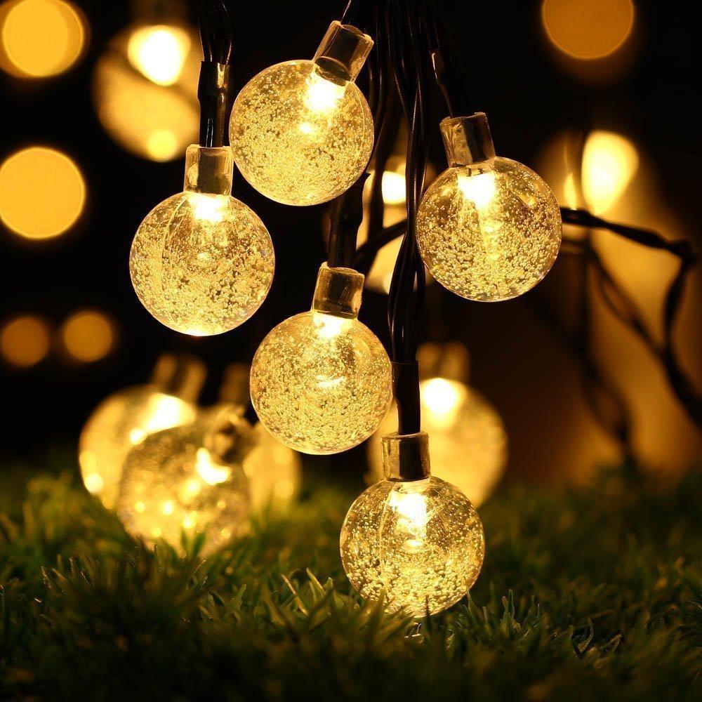 BowLift | Solar-powered Crystal Ball String Lights