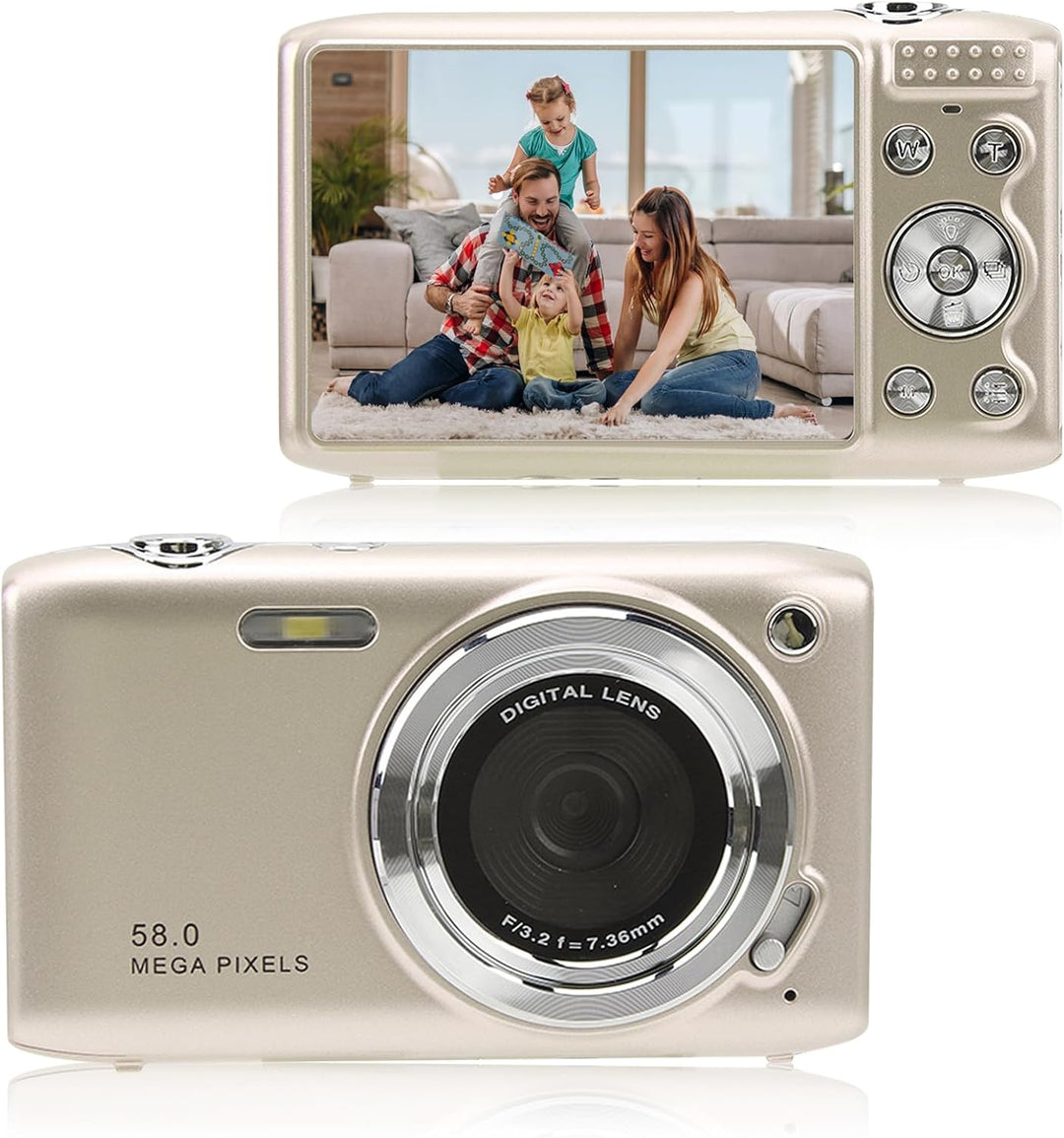 BowLift | 4K Compact Digital Camera with 58MP Photos and 16X Zoom – Lumora