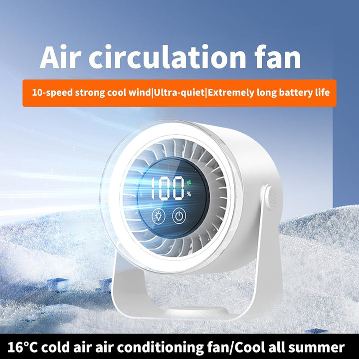 BowLift | Quiet Desk Fan – Auralis