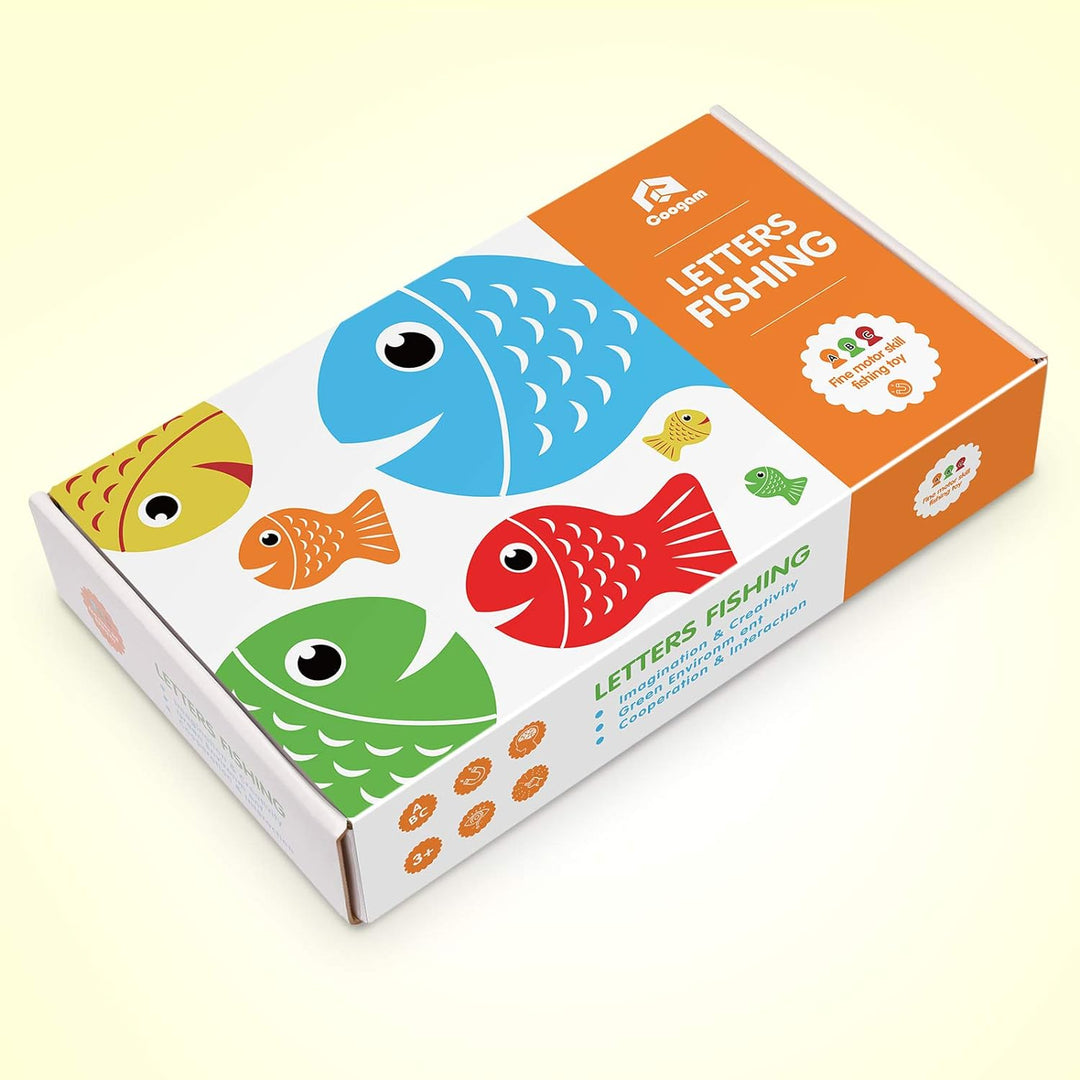 BowLift | Enchanting Wooden Magnetic Fishing Game - Educational Play Fun for Toddlers