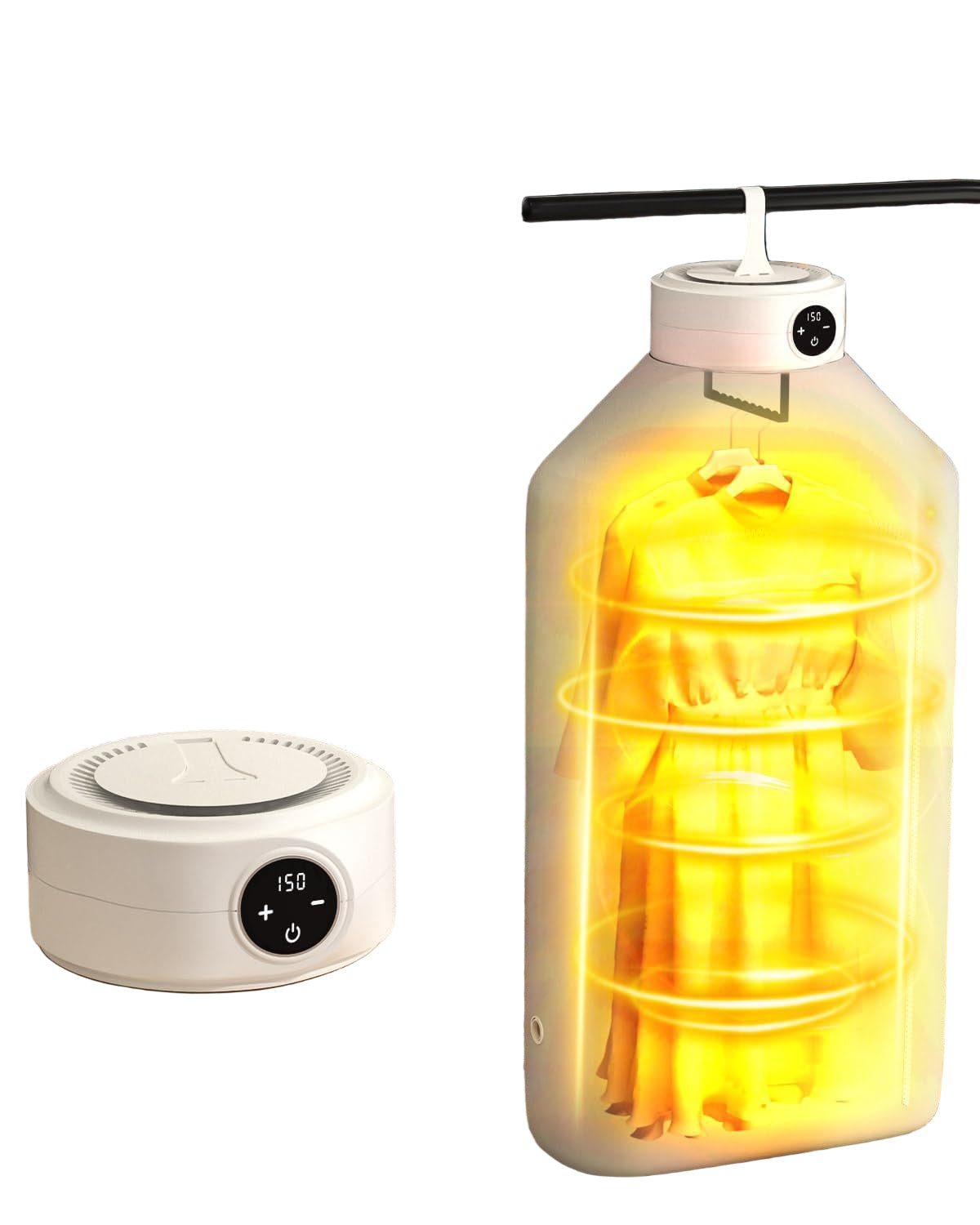 BowLift | Portable Clothes Dryer with Folding Bag for Small Spaces