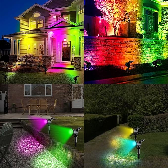 BowLift | LED Solar Spotlight Lights for the Garden