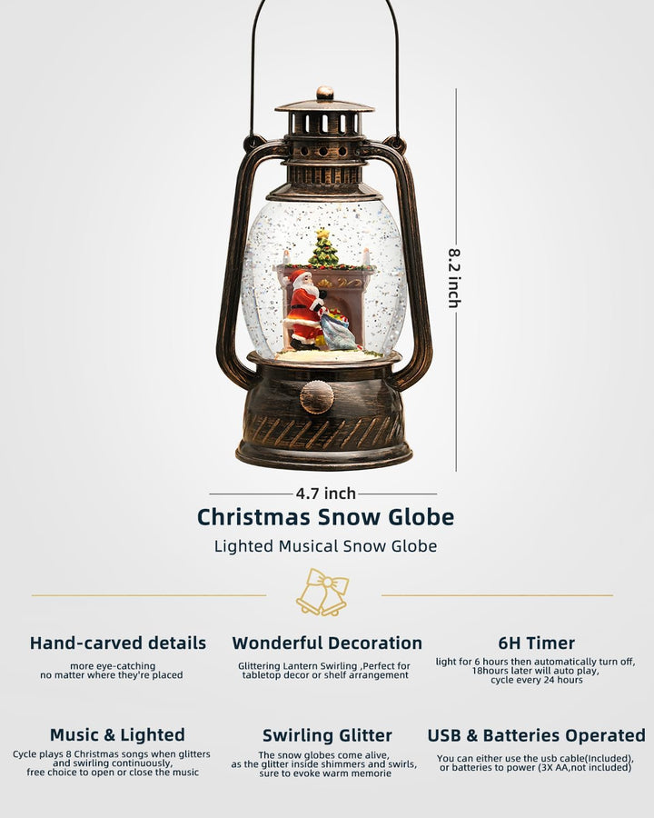 BowLift | Autumn Gloss Decorative Lamp with Pumpkins – Warm LED Light and 6-Hour Timer