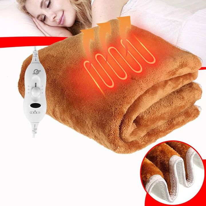 BowLift | WinterWarm Electric Heated Blanket – Adjustable Temperature & Overheat Protection