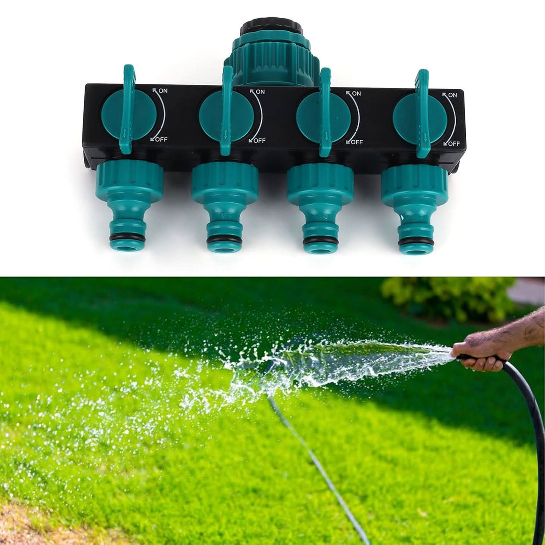 BowLift | way garden hose distributor - Adjustable tap adapter