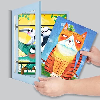 BowLift | ArtNest Magnetic Frame | Creative display solution for children's artwork
