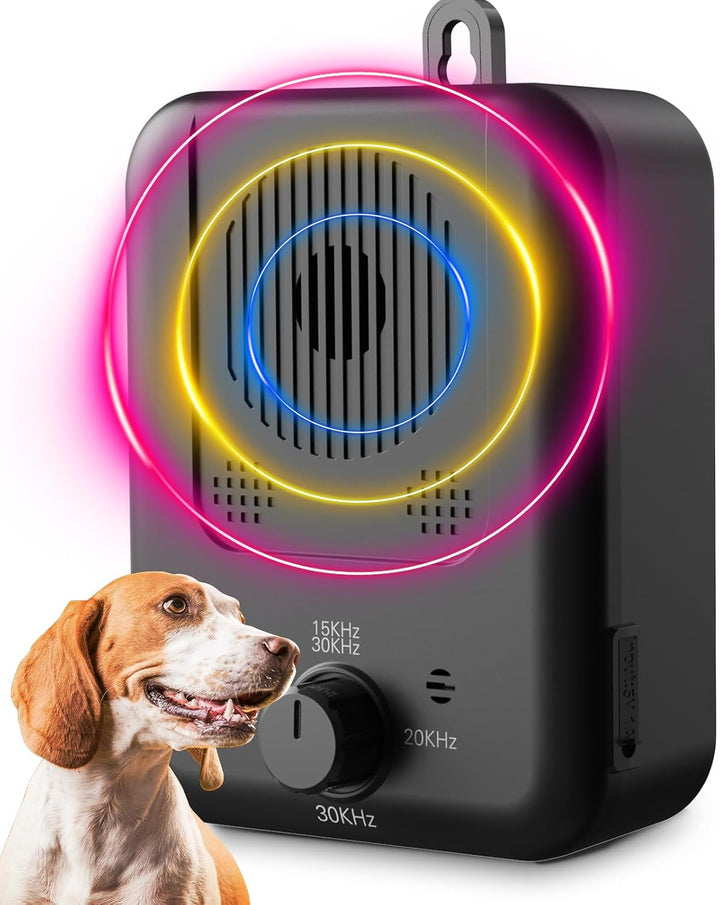 BowLift | Rechargeable Ultrasonic Anti Barking Device with 50ft Range – Calvero