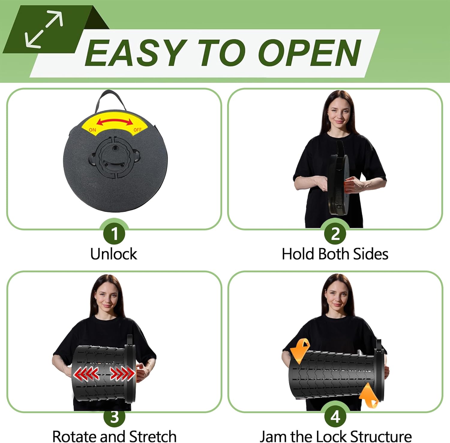 BowLift | Collapsible Stool with Cushion – SitMax