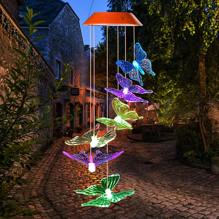 BowLift | Solar Butterfly Chandelier