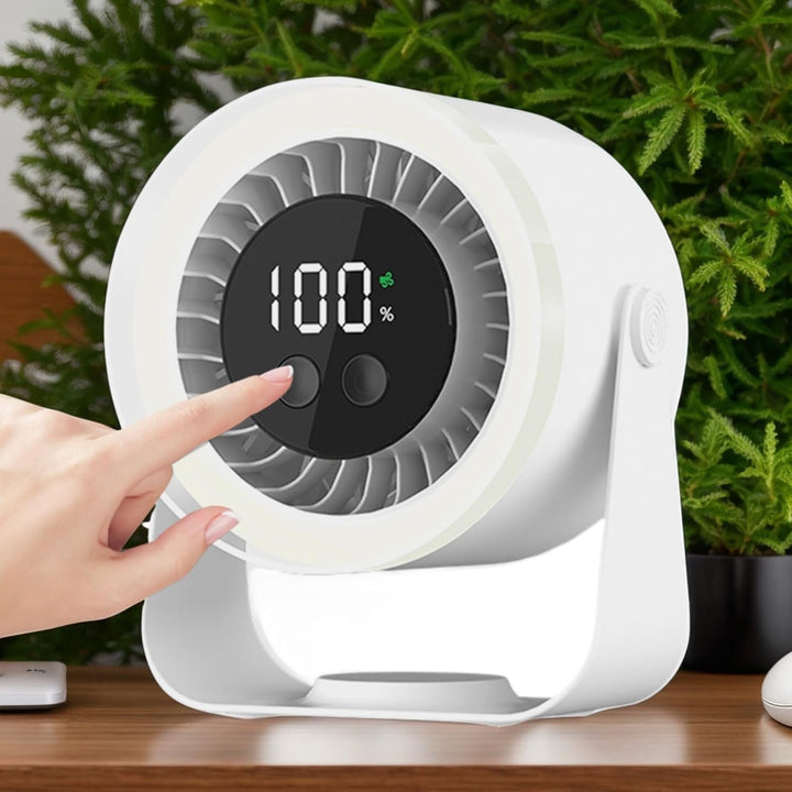 Silent Desk Fan – Auralis | Bowlift