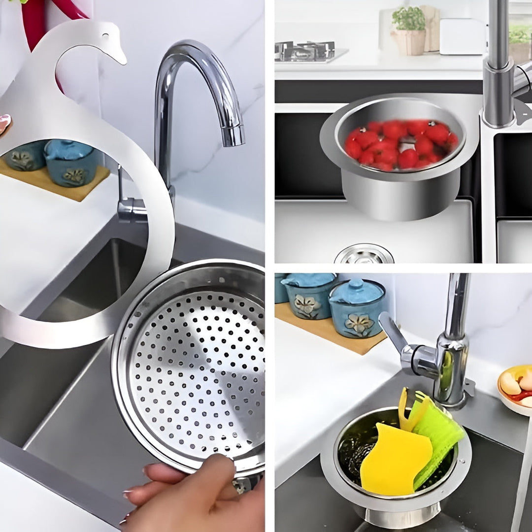 Drain Strainer – Practical Kitchen Accessory | Prevents Clogs | Bowlift