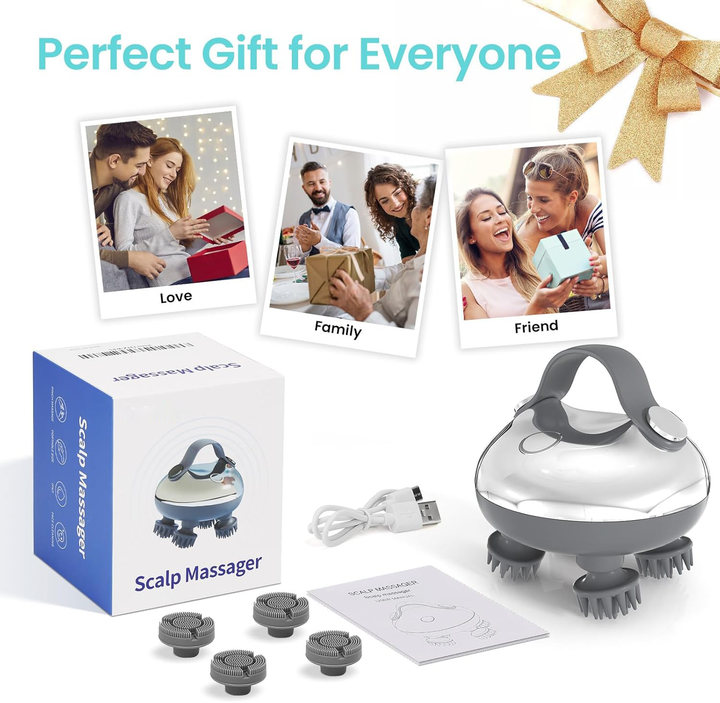 BowLift | Portable Electric Scalp Massager