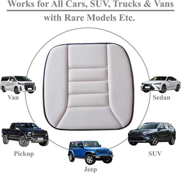 Comfort Memory Foam Car Seat Cushion Bowlift