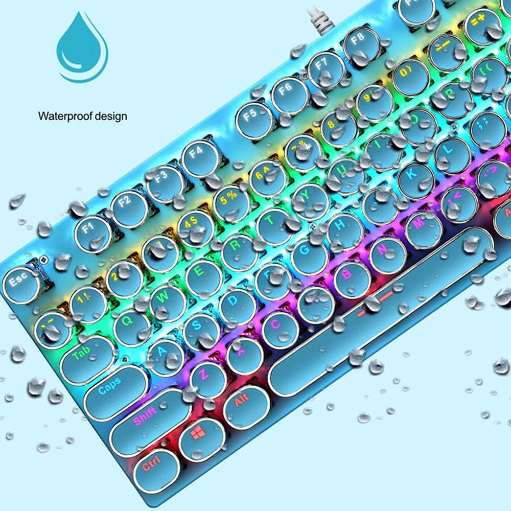 BowLift | 87-Key Mechanical Gaming Keyboard RGB Backlit Blue Switch