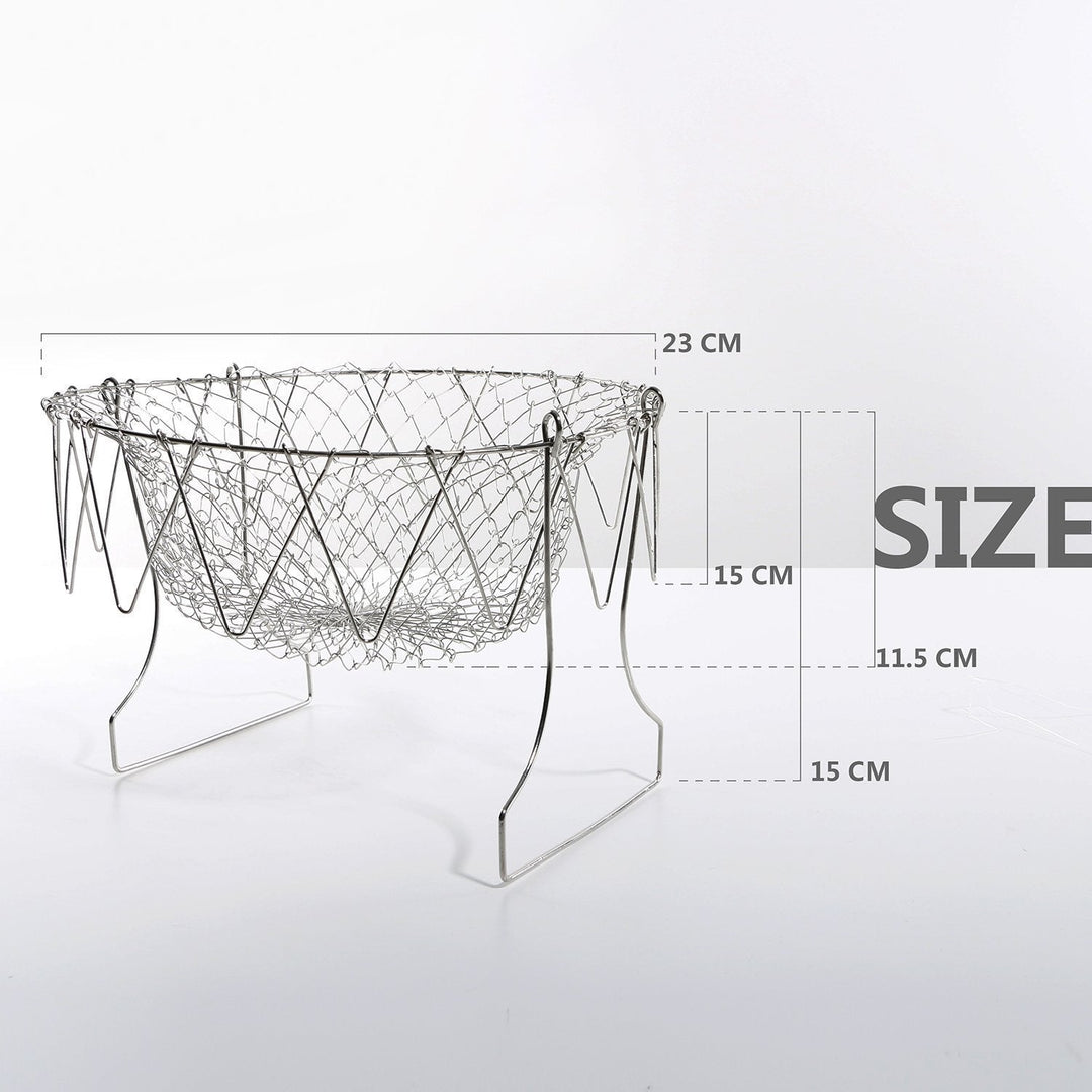 BowLift | Hirundo Stainless Steel Chef Basket