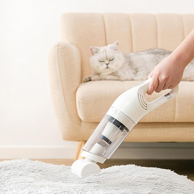 Cordless pet hair vacuum cleaner with HEPA & 4 attachments Bowlift
