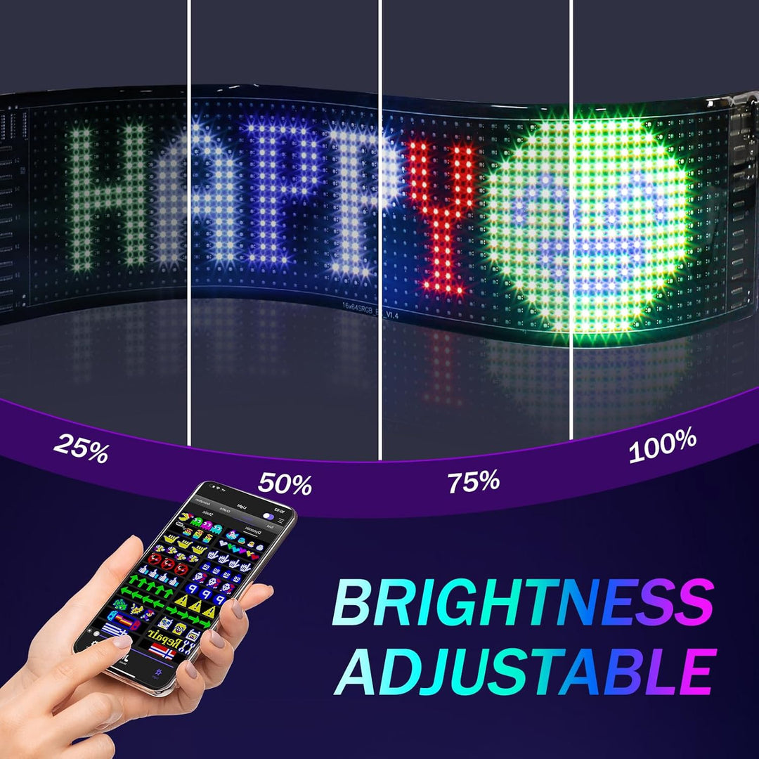 BowLift | Programmable Led Car Sign