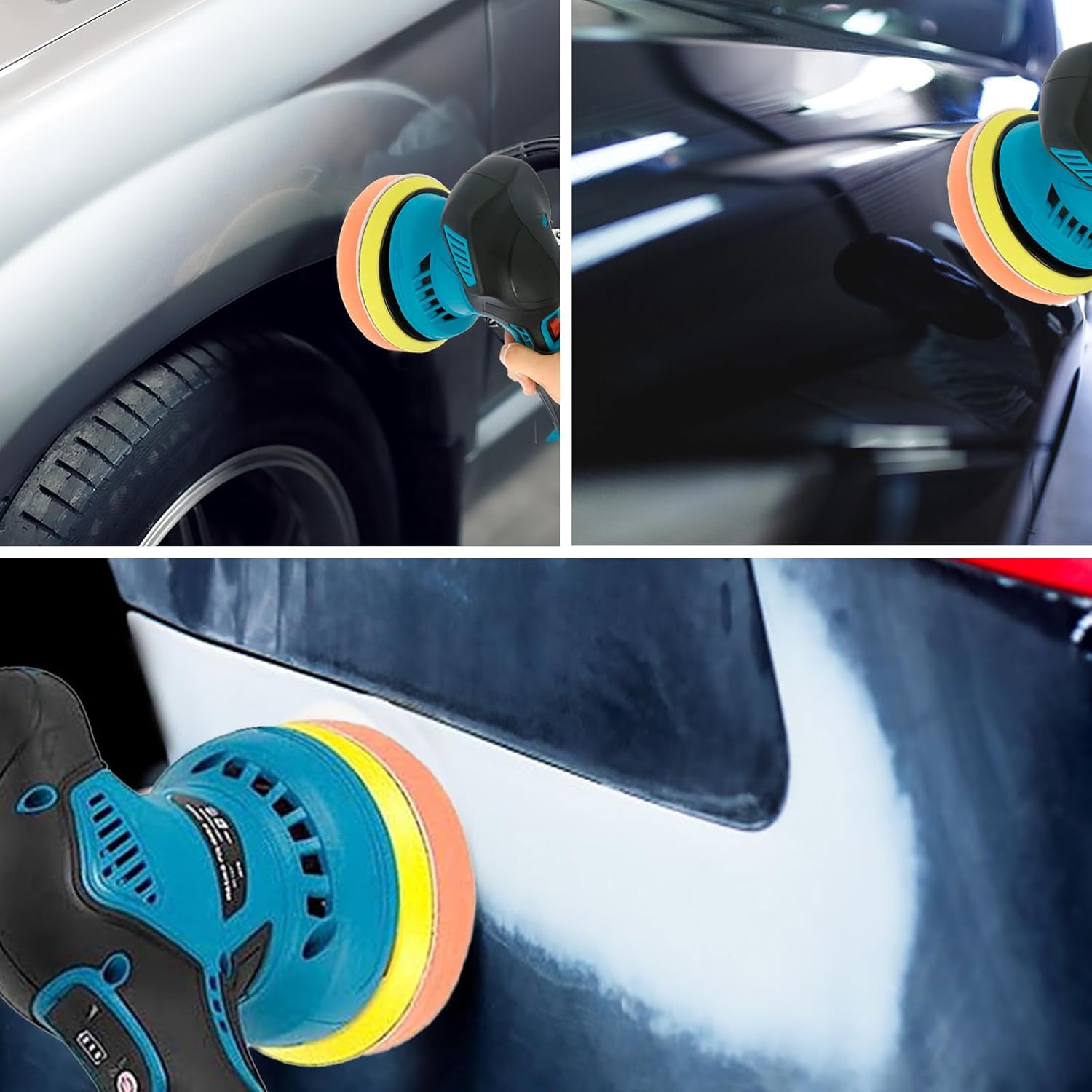 BowLift | Cordless Car Polisher with Dual Batteries and 8-Speed Control – Torvex