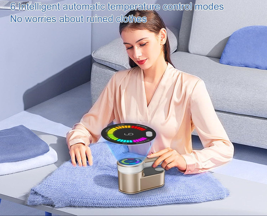 BowLift | Portable Travel Steamer Iron 1200W with 6 Modes and AU Plug