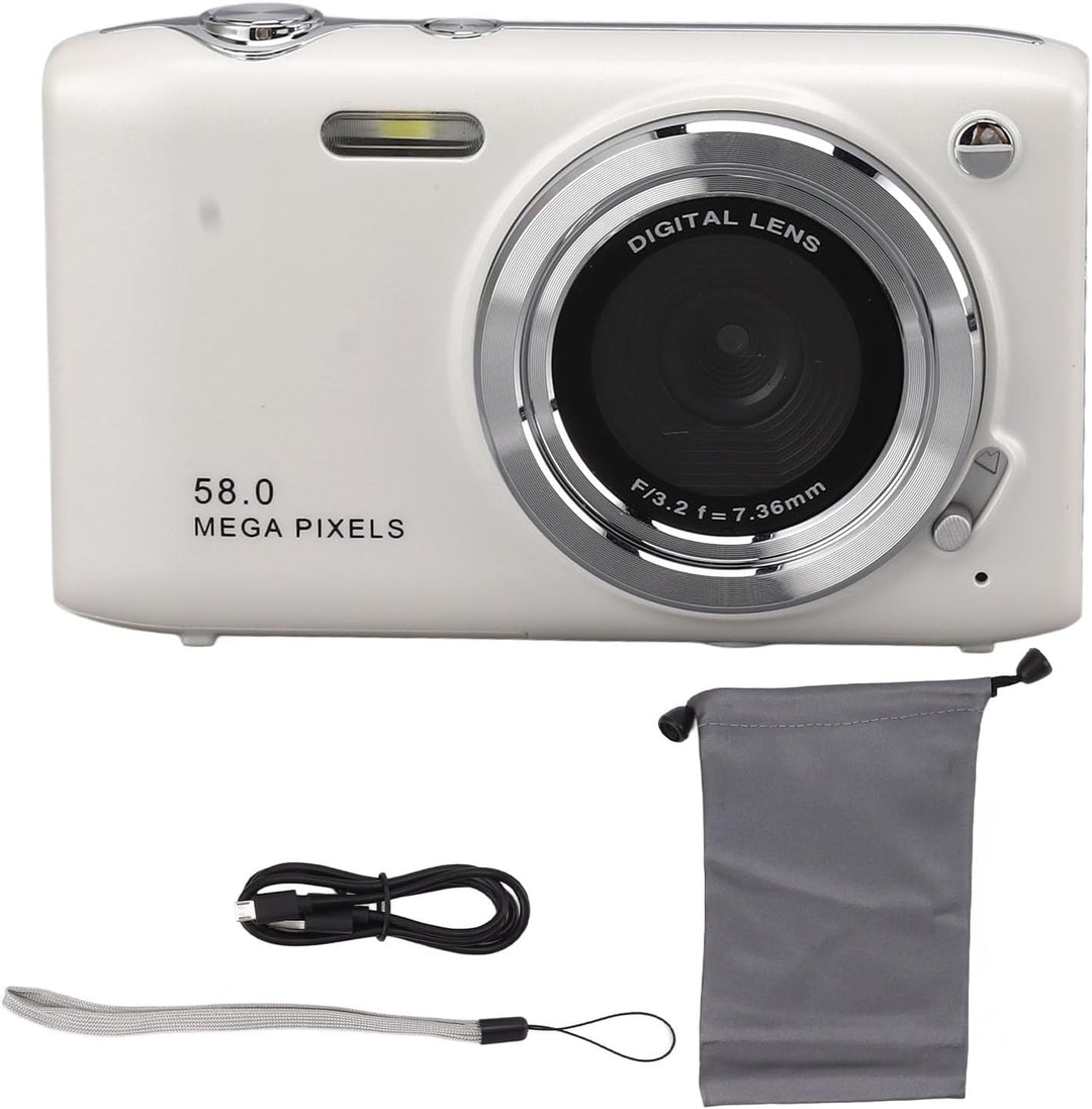 BowLift | 4K Compact Digital Camera with 58MP Photos and 16X Zoom – Lumora