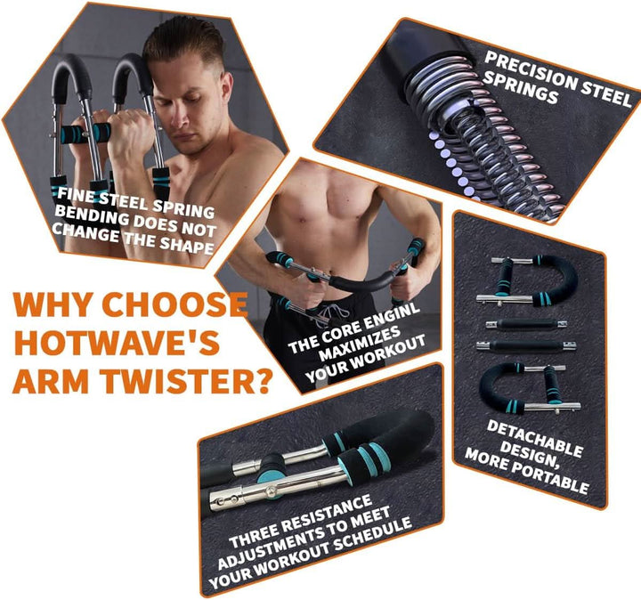 BowLift | Adjustable training bar for targeted muscle training of arms & chest