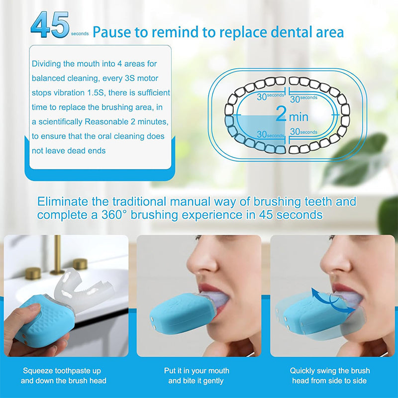 BowLift | U Shaped Electric Toothbrush