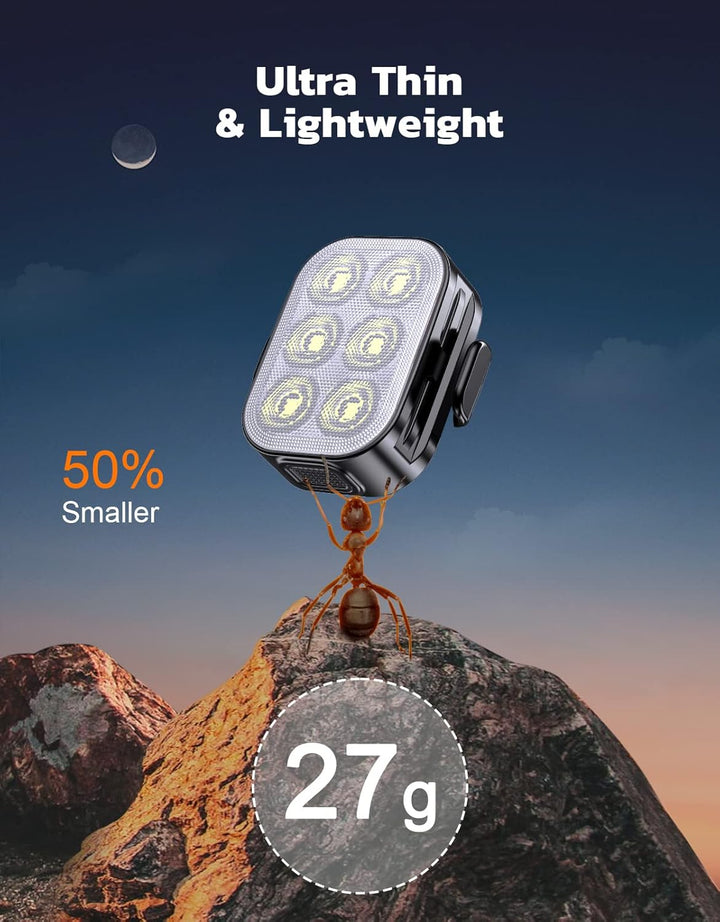 BowLift | Ultra Slim USB Rechargeable Bike Light Set with 4+6 Modes – SlimBeam