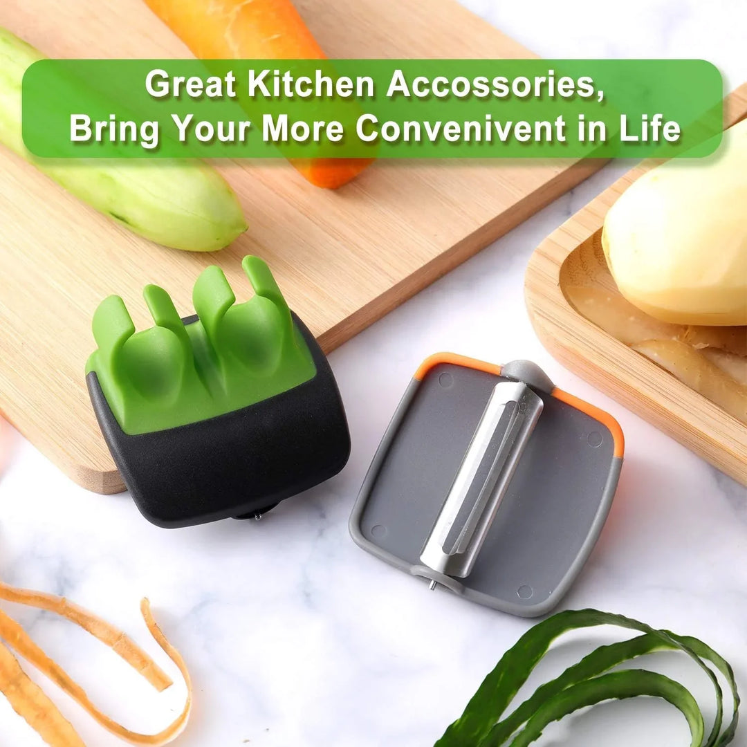 BowLift | 4-piece finger vegetable peeler set