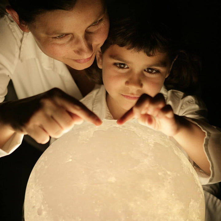 BowLift | Lunar Moon Light Lamp | Lunar Globe Light with Stand