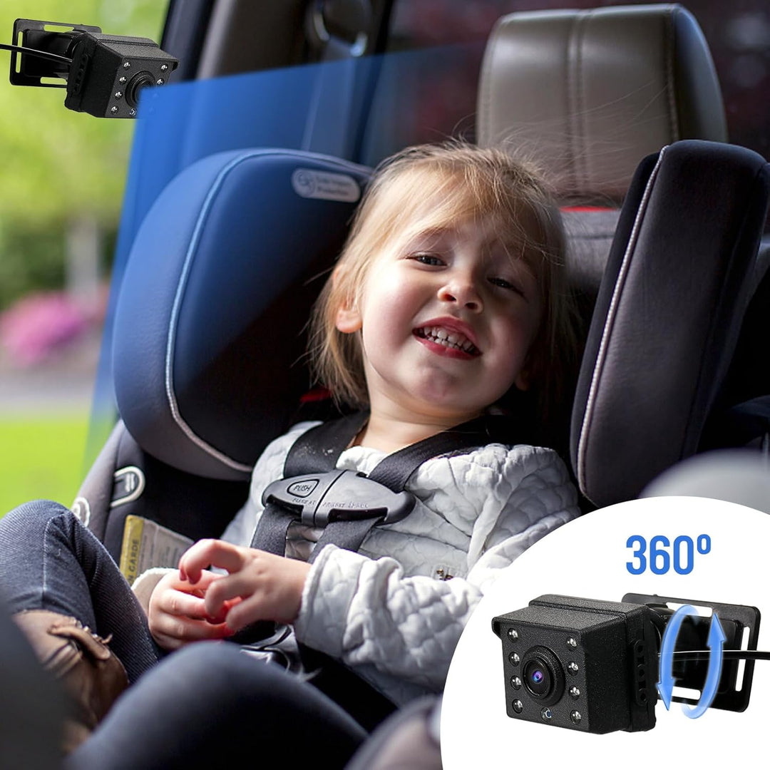 BowLift | Baby Car Mirror with 1080P Camera & 4.3'' Screen – Solvian