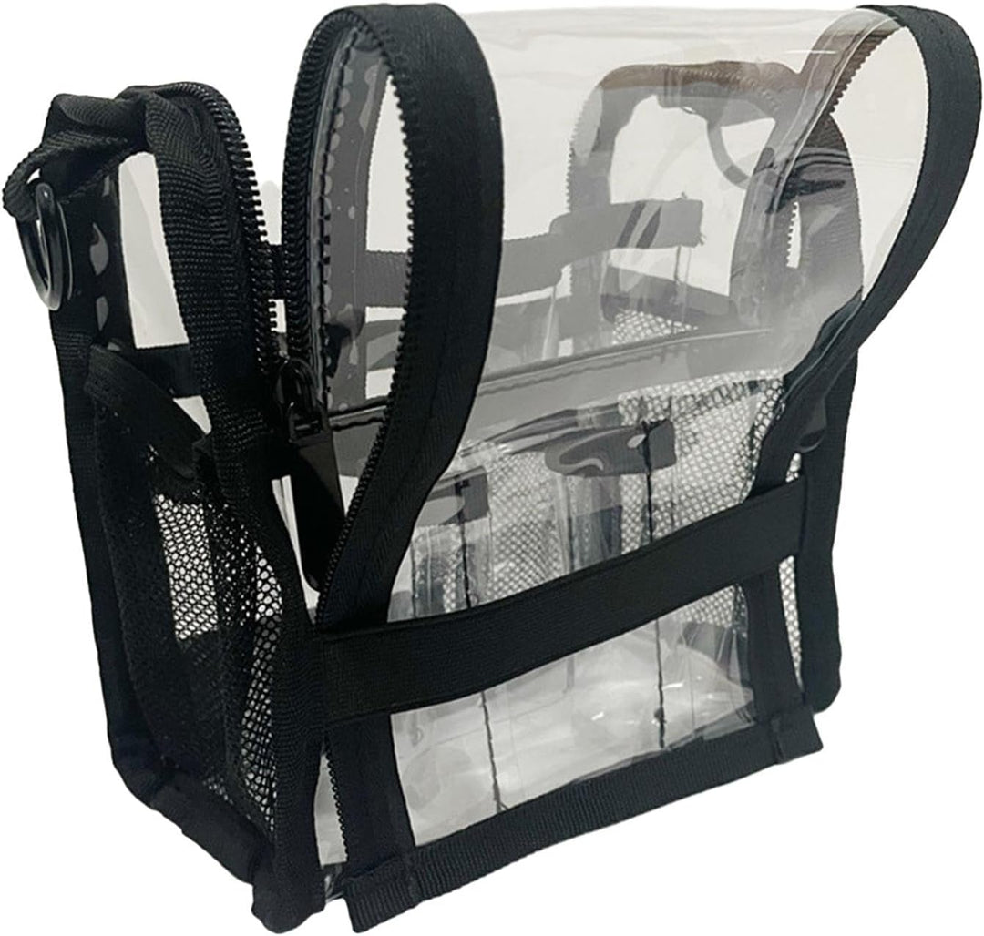 BowLift | Large Transparent PVC Makeup Bag for Travel & Daily Use – Aveline