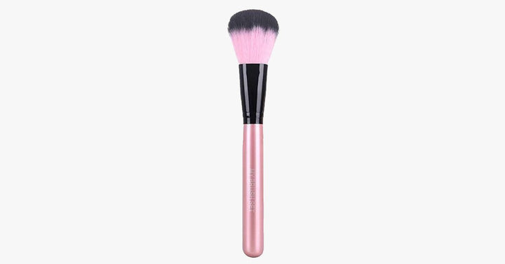 BowLift | Powder Makeup Brush - Made from synthetic fibers - Full & round shape - For loose and pressed powder products - Perfect for foundations, blush & bronzer