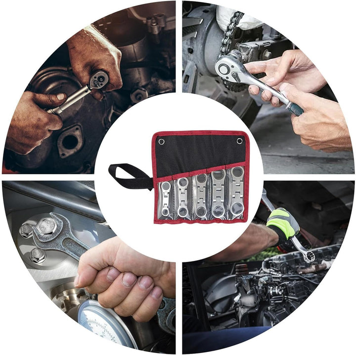 BowLift | Double Drive Flex Head Ratcheting Wrench – Torvex