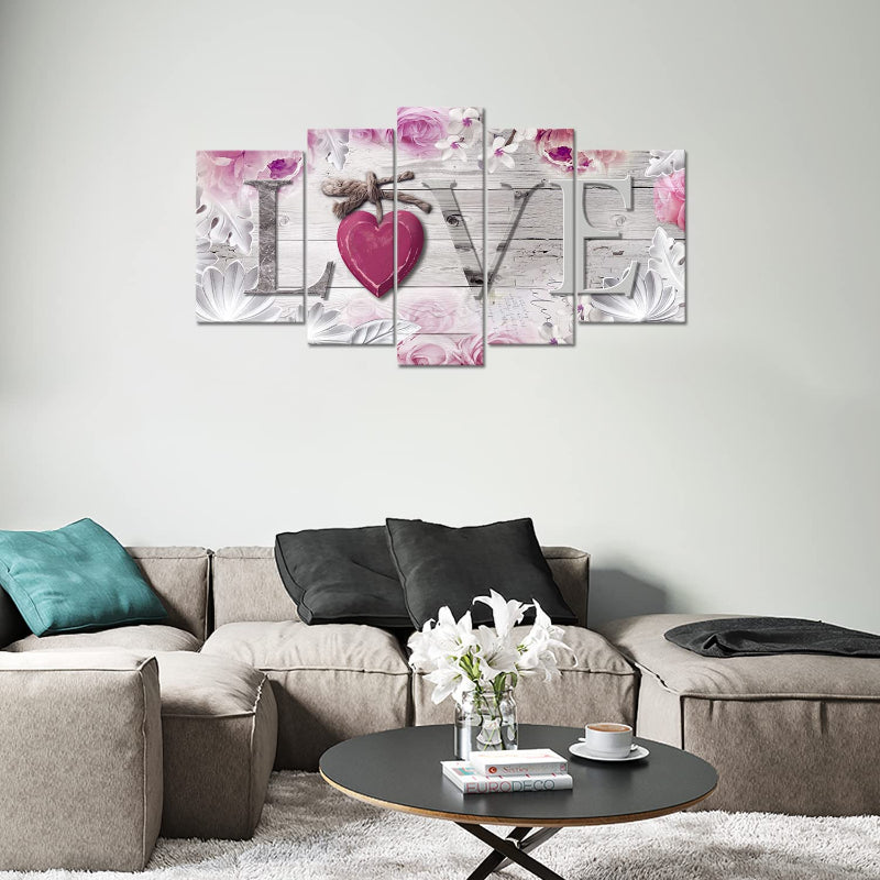 Pack Of 5 Artwork Canvas Wall Art Painting | Bowlift