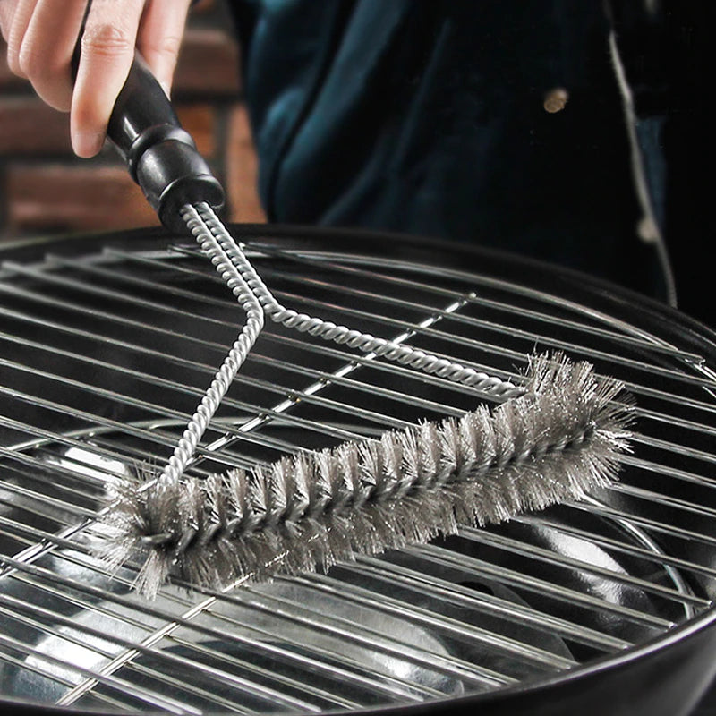 Stainless Steel BBQ Grill Cleaning Brush | Bowlift