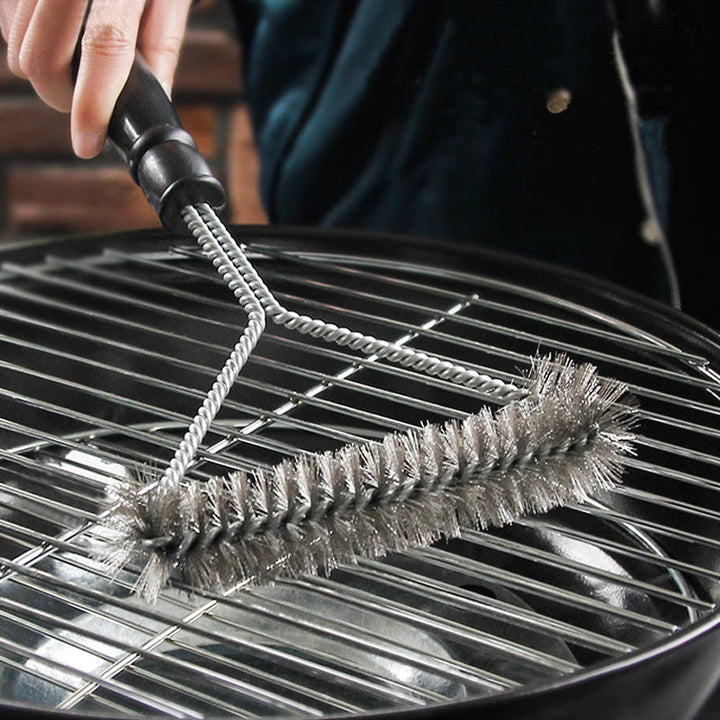 Stainless Steel BBQ Grill Cleaning Brush | Bowlift